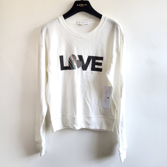 Spiritual Gangster Love Savasana Pullover Sweatshirt NWT Small - Picture 6 of 11